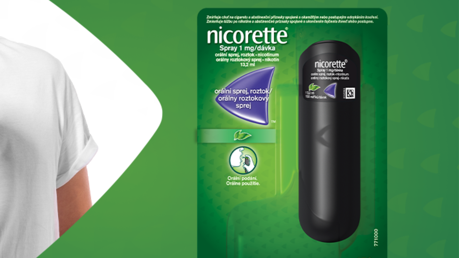 Nicorette - Advertising spot for nicotine patches and spray