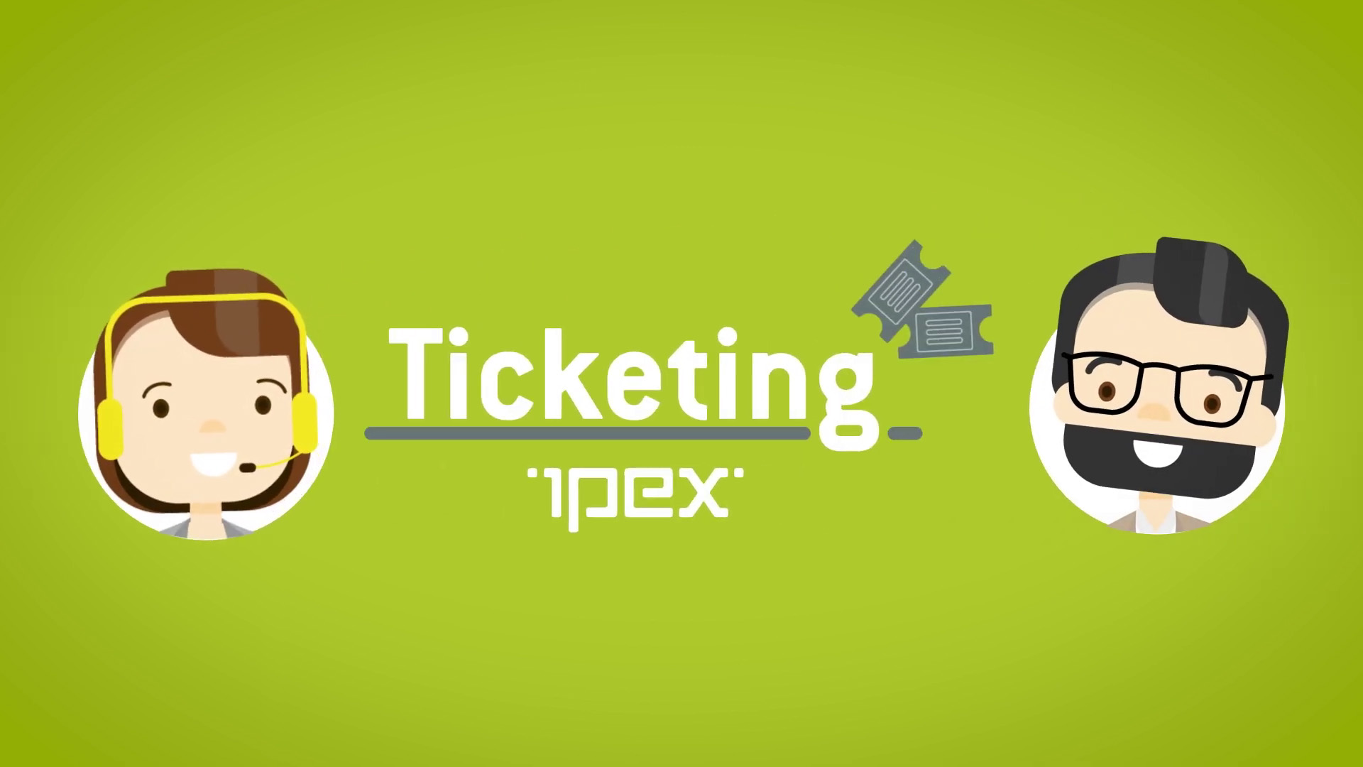IPEX - Ad for Ticketing service